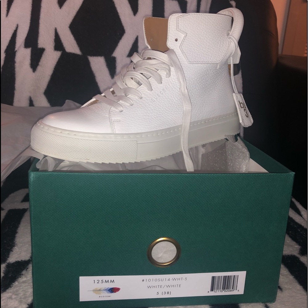 Buscemi hightop sneaker
